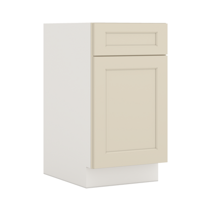 B18 Manhattan Cream Shaker Kitchen Cabinet