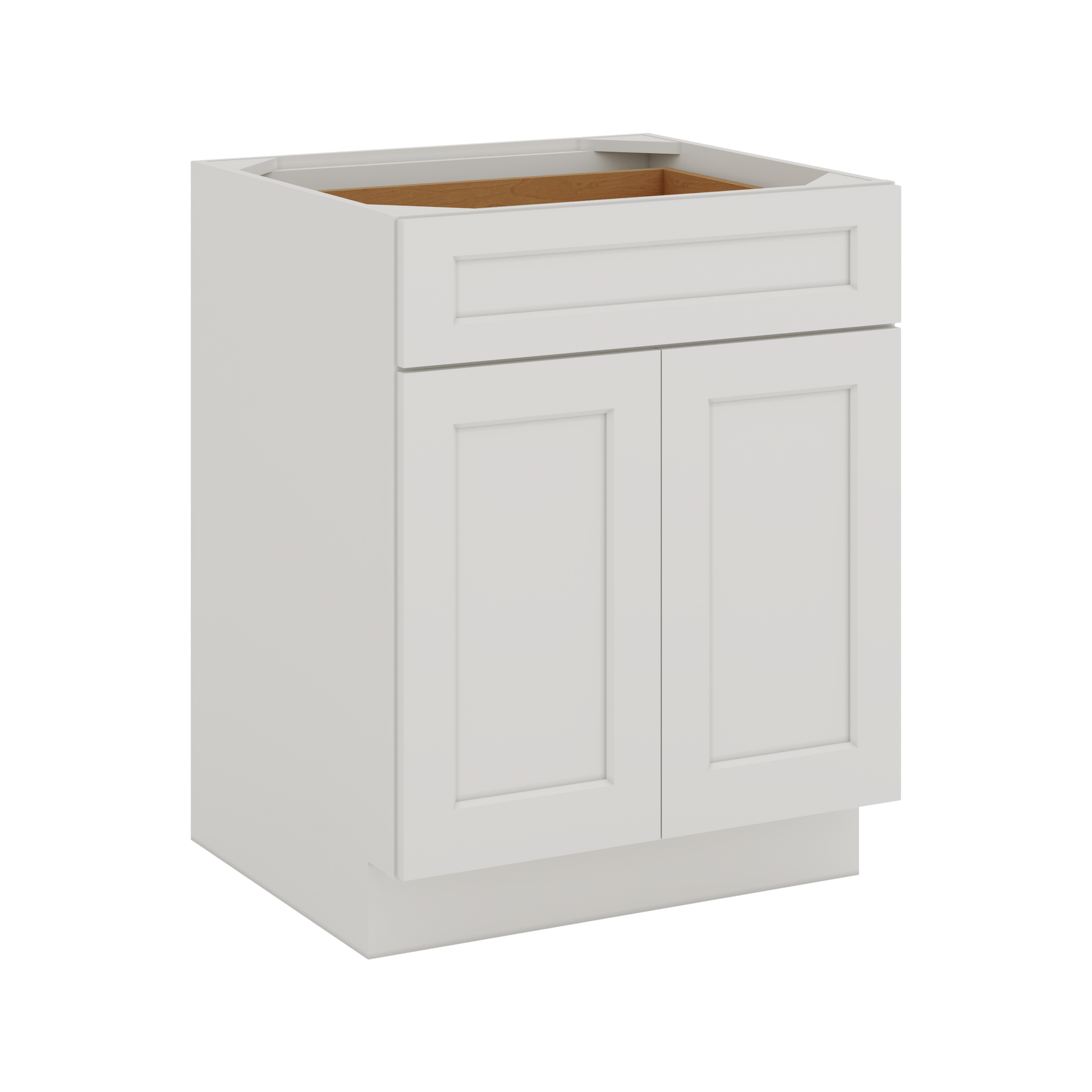 B27 Ice White Shaker Base Kitchen Cabinet