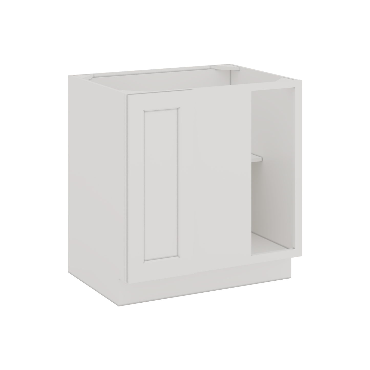 BBC36 Ice White Blind Corner Kitchen Cabinet