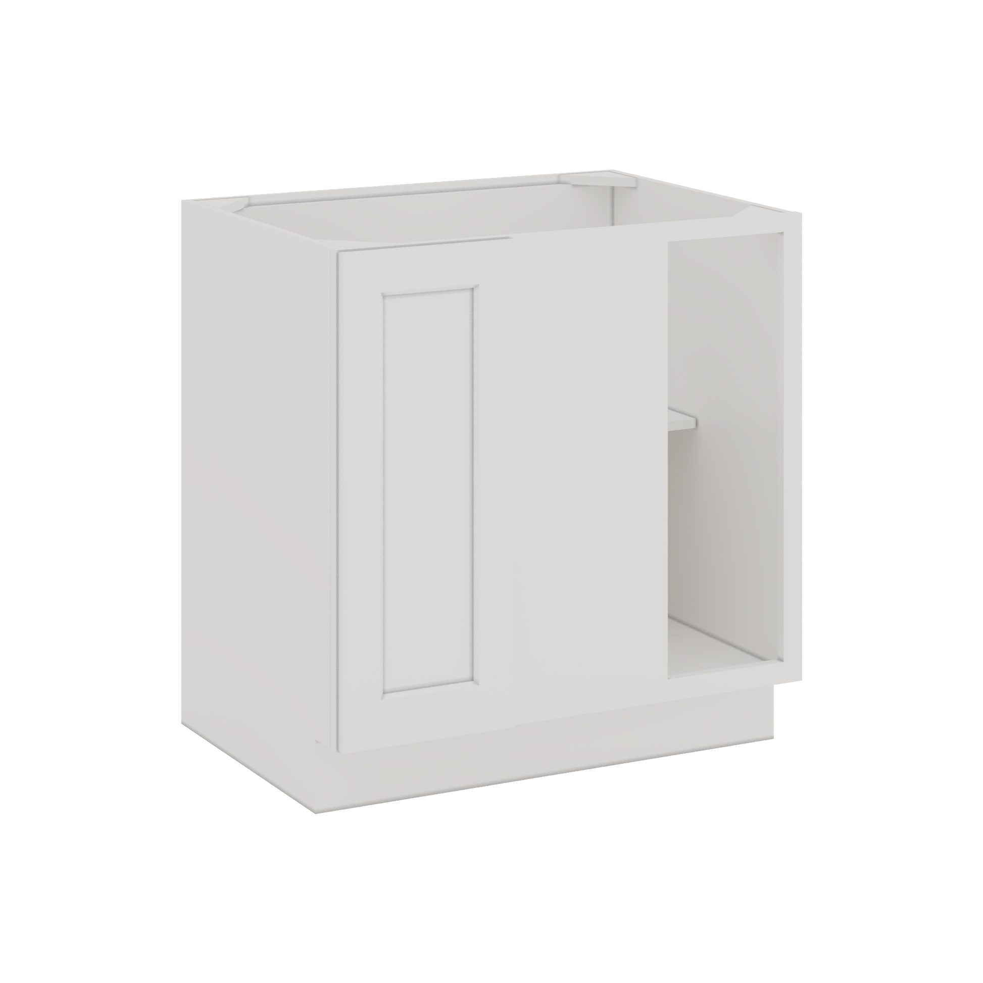 BBC36 Ice White Blind Corner Kitchen Cabinet