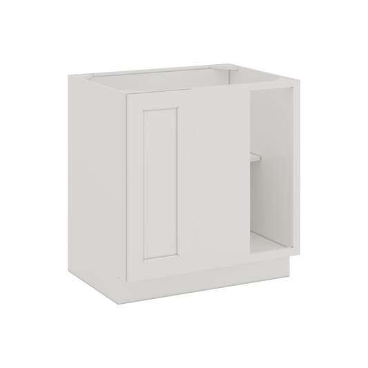 BBC36 Ice White Blind Corner Kitchen Cabinet