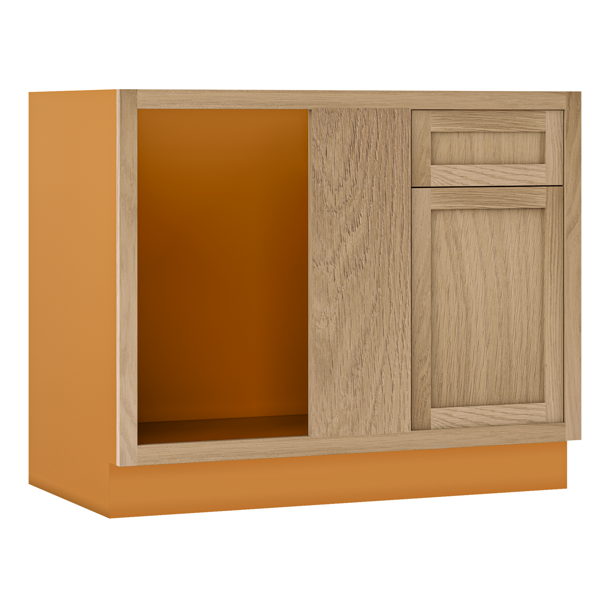 BBC42 Inset Oak Kitchen Cabinets Custom Order