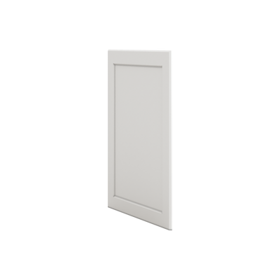 False Door 2WS White Shaker Decorative Style