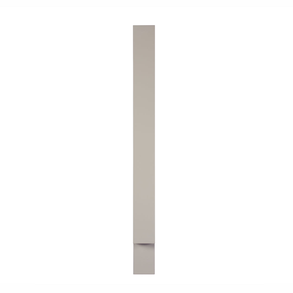 Base Cabinet Filler Tuscan Gray Inset Shaker - 3" & 6" with toe kick