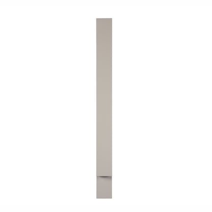 Base Cabinet Filler Tuscan Gray Inset Shaker - 3" & 6" with toe kick