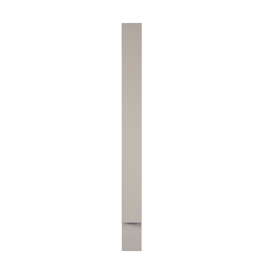 Base Cabinet Filler Tuscan Gray Inset Shaker - 3" & 6" with toe kick