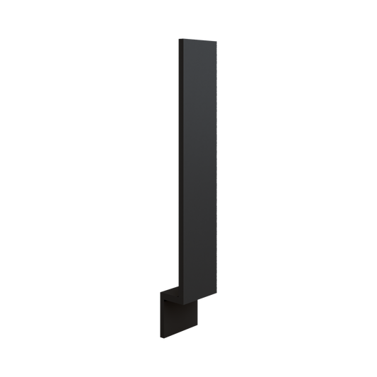 Base Cabinet Filler Trim Pieces 3" & 6" Wide 15HNS Hermosa Noir Black Shaker 1-1/4" Overlay