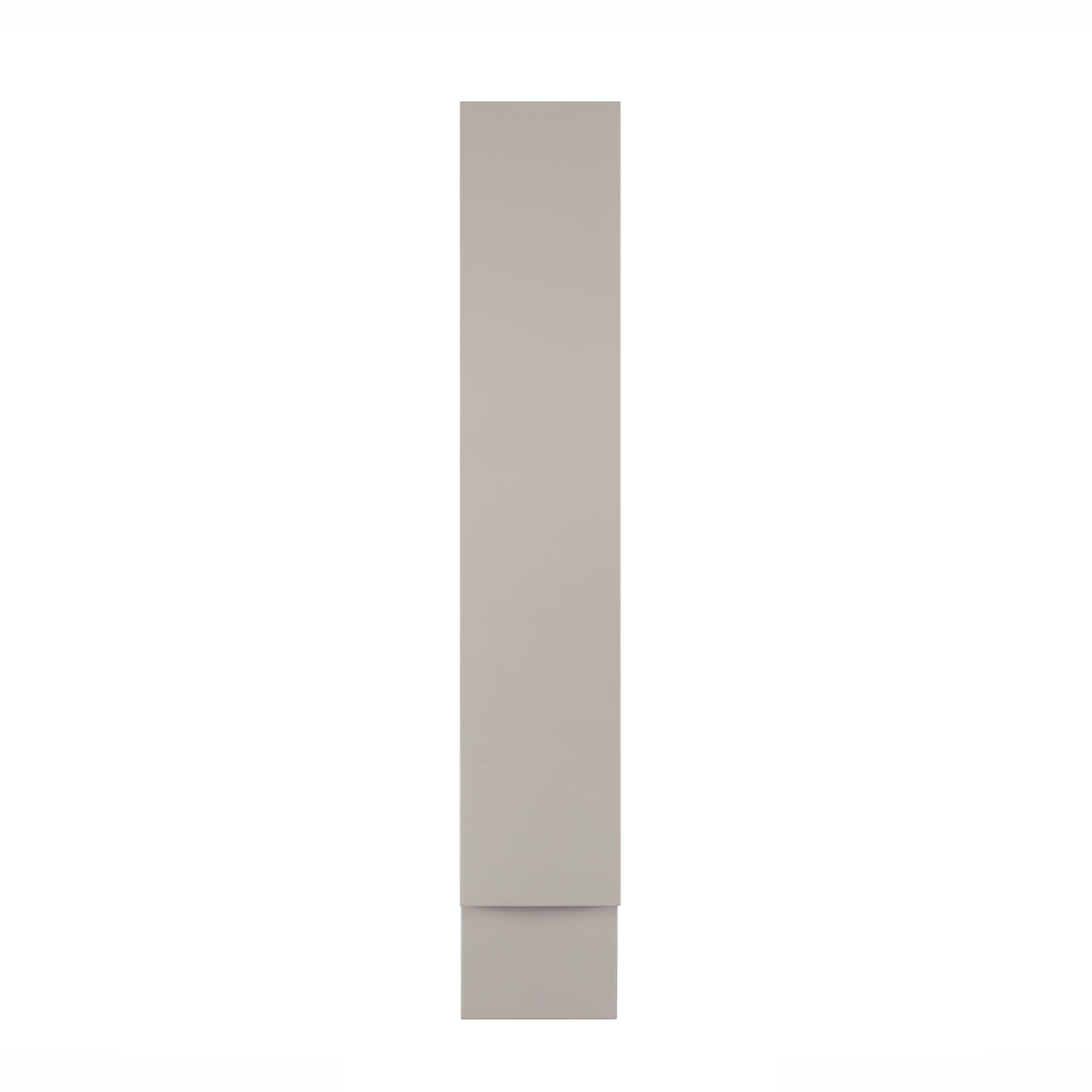 Base Cabinet Filler Tuscan Gray Inset Shaker - 3" & 6" with toe kick