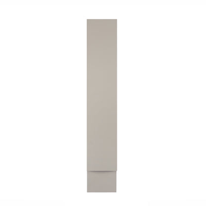 Base Cabinet Filler Tuscan Gray Inset Shaker - 3" & 6" with toe kick