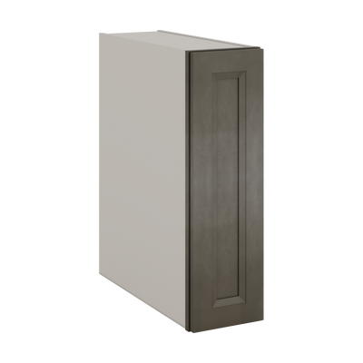 Full Height Base Cabinet Huntington Cinder Double Shaker - Single Door 9", 12", 15", 18", 21" WIde