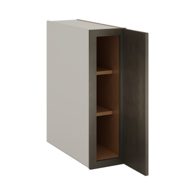 Full Height Base Cabinet Huntington Cinder Double Shaker - Single Door 9", 12", 15", 18", 21" WIde