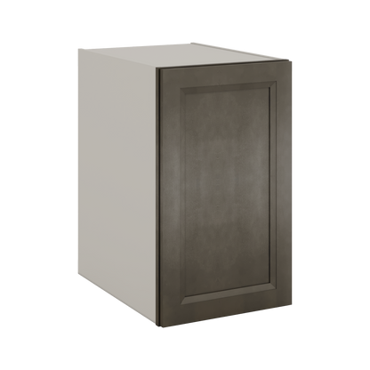 Full Height Base Cabinet Huntington Cinder Double Shaker - Single Door 9", 12", 15", 18", 21" WIde