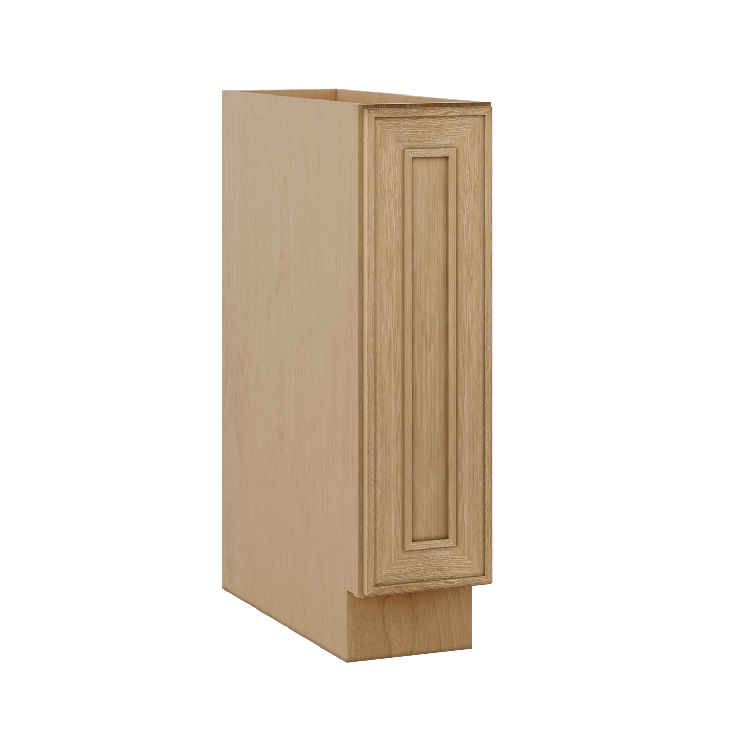 Spice Rack Pullout Base Cabinet 9" Elegant Oak Craftsman Shaker