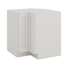 Lazy Susan Base Cabinet 33" & 36" White Shaker 1-1/4" Overlay