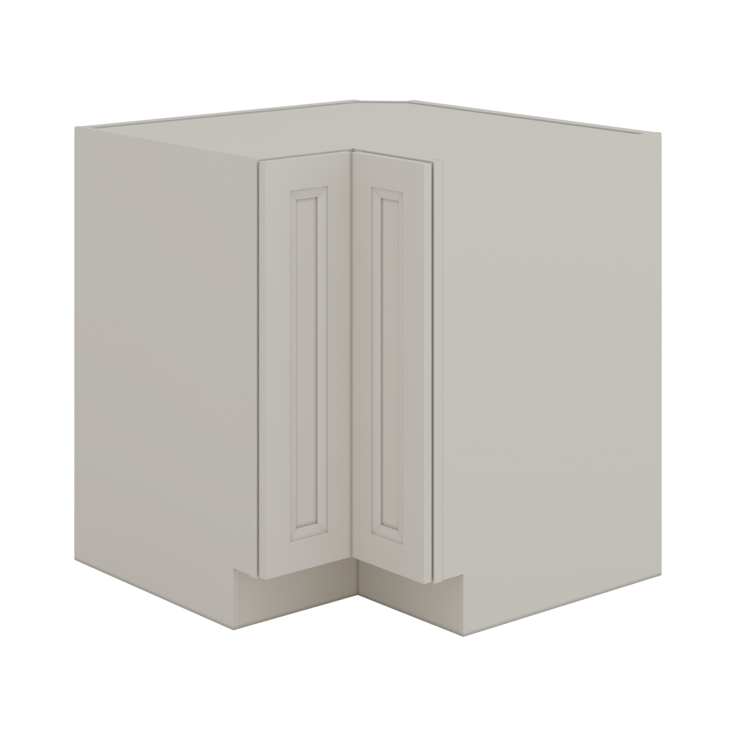 Lazy Susan Base Cabinet 33" & 36" 27LGDS Laguna Gray Double Shaker