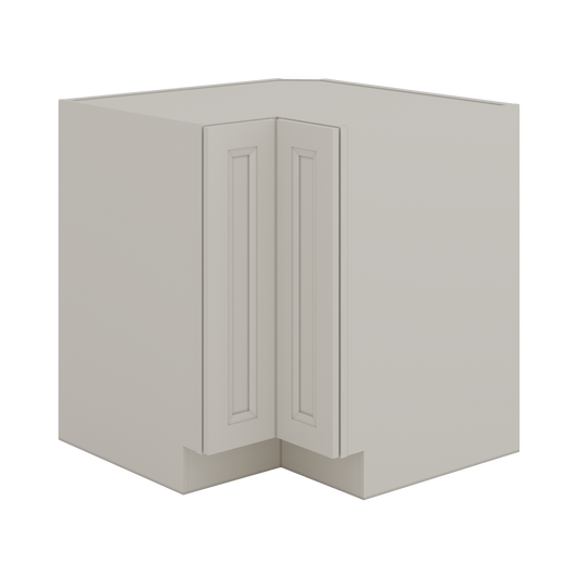 Lazy Susan Base Cabinet 33" & 36" 27LGDS Laguna Gray Double Shaker