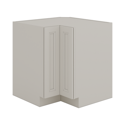 Lazy Susan Base Cabinet 33" & 36" 27LGDS Laguna Gray Double Shaker