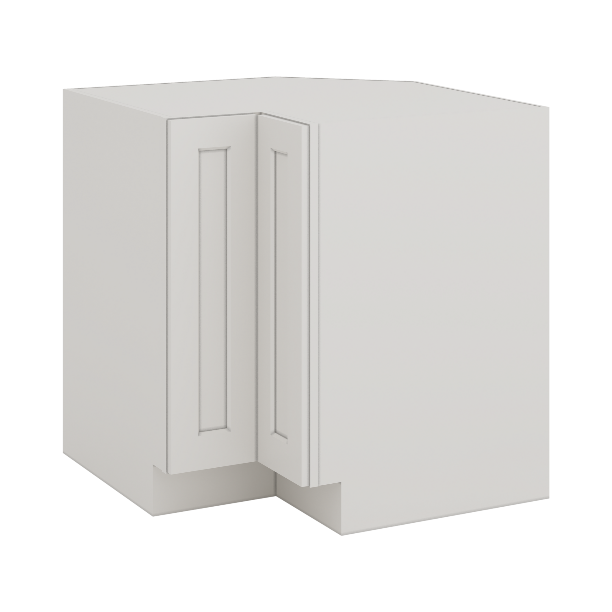 BLS33 Corner Lazy Susan Ice  White Shaker
