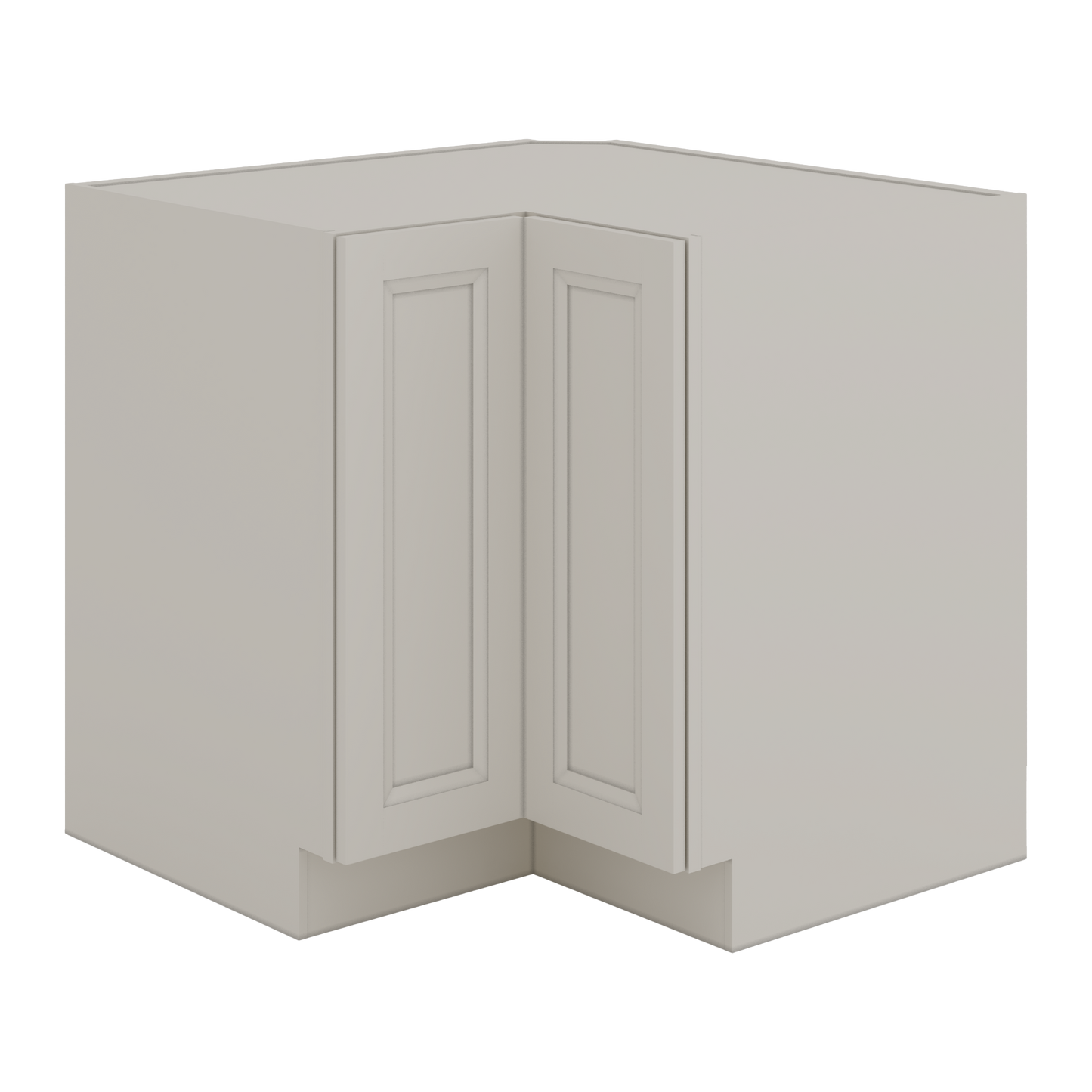 Lazy Susan Base Cabinet 33" & 36" 27LGDS Laguna Gray Double Shaker