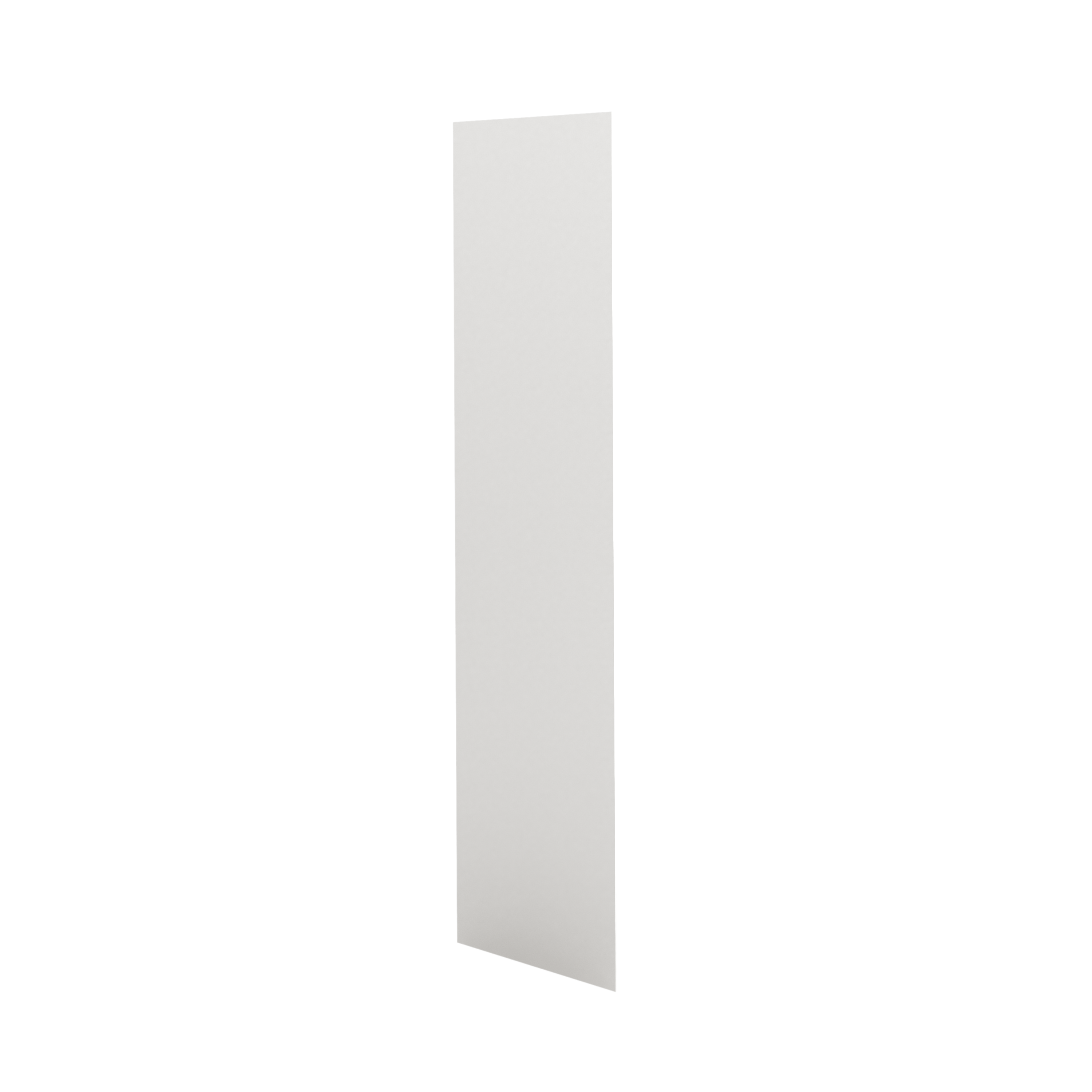 27LGDS Laguna Gray Double Shaker Pantry Skin Panel Cabinet Sides - 24" x 96" x 1/4"