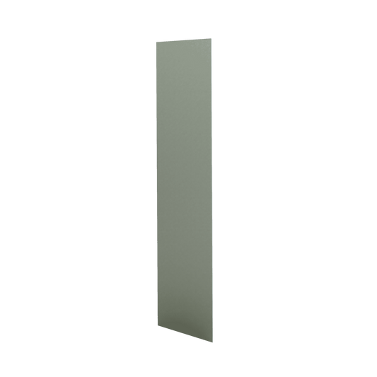 Skin Panel Cabinet Side & Back for 1-1/4" Overlay Green Shaker Cabinet