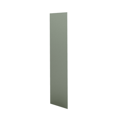 Skin Panel Cabinet Side & Back for 1-1/4" Overlay Green Shaker Cabinet