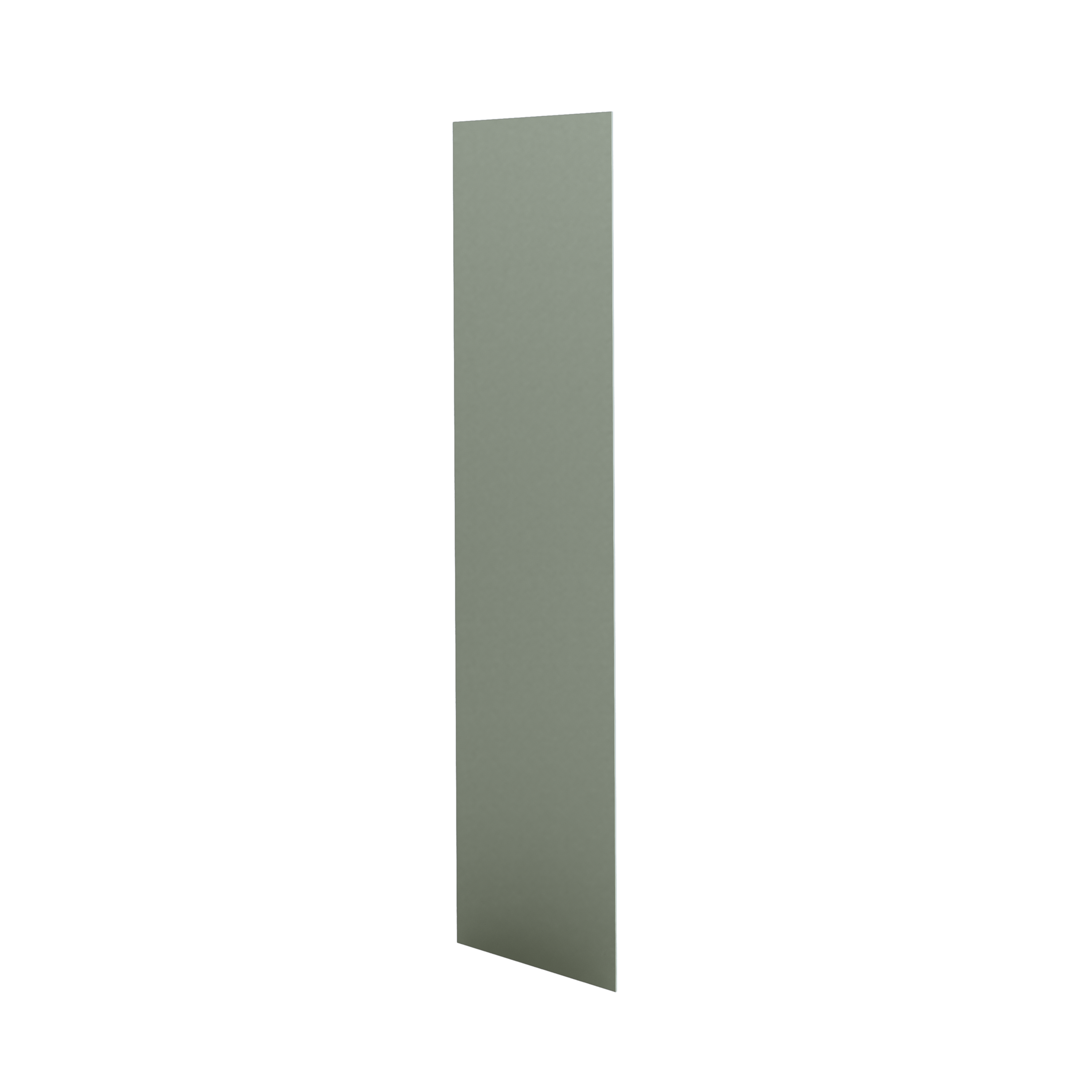 24 x 34.5 Skin 1/4" End Panel Cabinet Sides for 1-1/4" Overlay - 14SG Sage Green