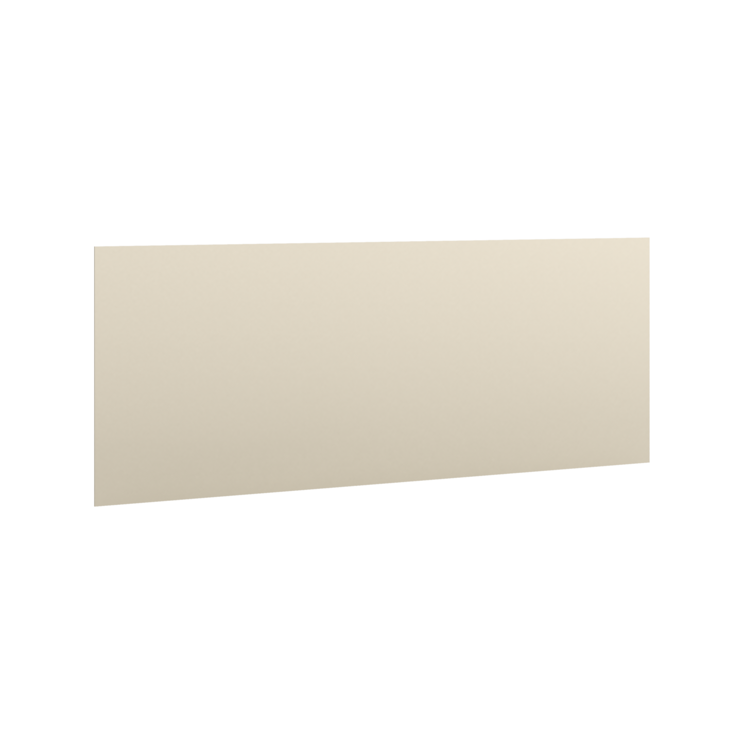 Skin Panel Cabinet Side & Back for 1-1/4" Overlay Manhattan Cream Shaker Cabinet