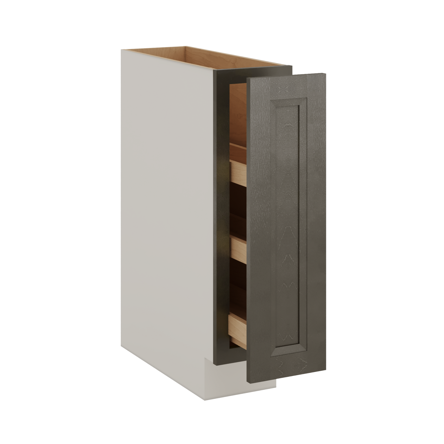 Huntington Cinder Double Shaker Spice Rack Pull Out Base Cabinet 6", 9" & 12" Wide