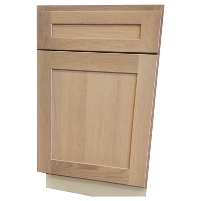 False Panel 17ROS - Redondo White Oak Shaker Decorative Style