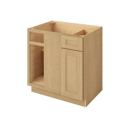 Blind Corner Cabinet Honey Glaze