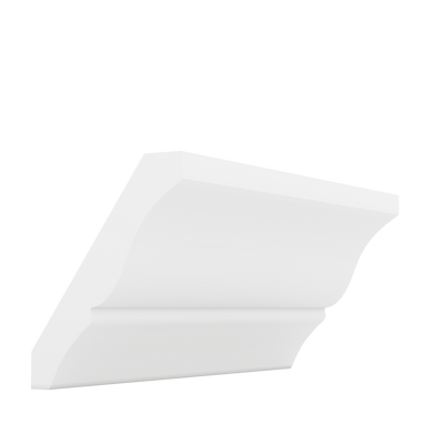 Crown Molding Trim Pieces Sage Green 1-1/4" Overlay