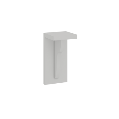Corbel | RTA Unassembled | Premium White Shaker Full Overlay