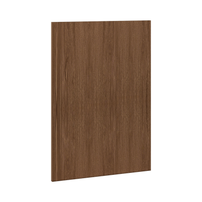 Dishwasher Base Panel Plus Face Frame Elegant Craftsman Mocha Shaker Cabinet Side