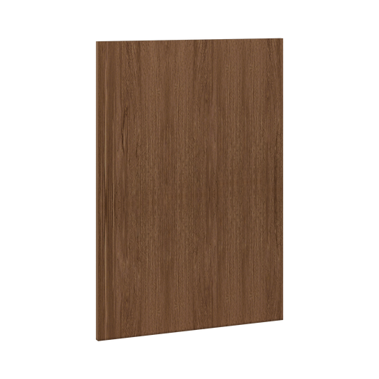 Dishwasher Base Panel Plus Face Frame Elegant Craftsman Mocha Shaker Cabinet Side