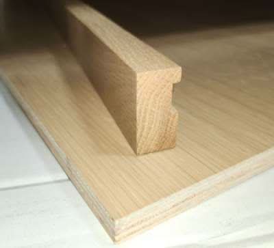 Natural white oak shaker dishwasher end panel RTA kitchen cabinet