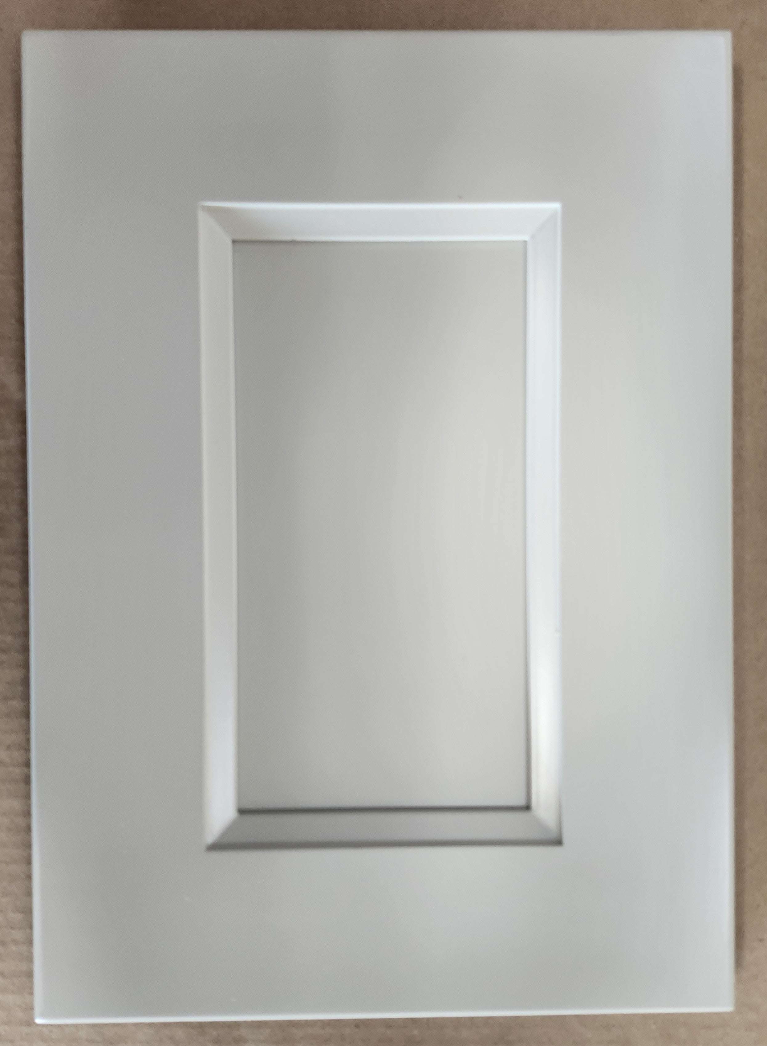 29 Newport White Double Shaker 1-1/4" Overlay 3 Drawer Base Cabinet 12", 15", 18", 21", 24", 30", 33" & 36" Wide