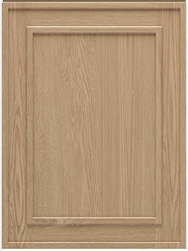 Sample Door Elegant Oak Craftsman Shaker 1-1/4" Overlay Shaker