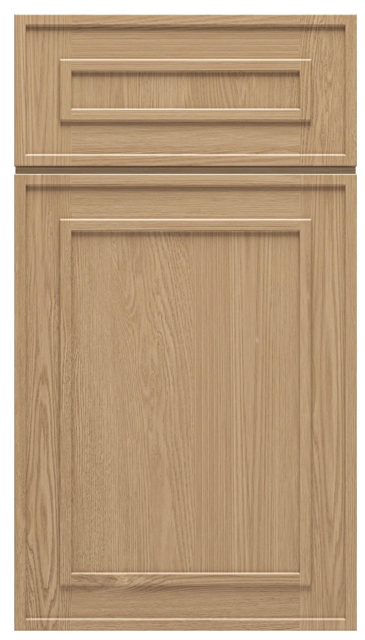 Elegant Oak Base Cabinets
