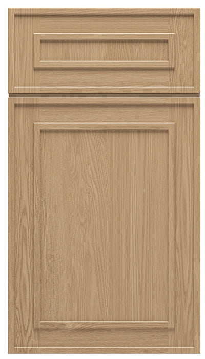 Elegant Oak Shaker kitchen cabinets