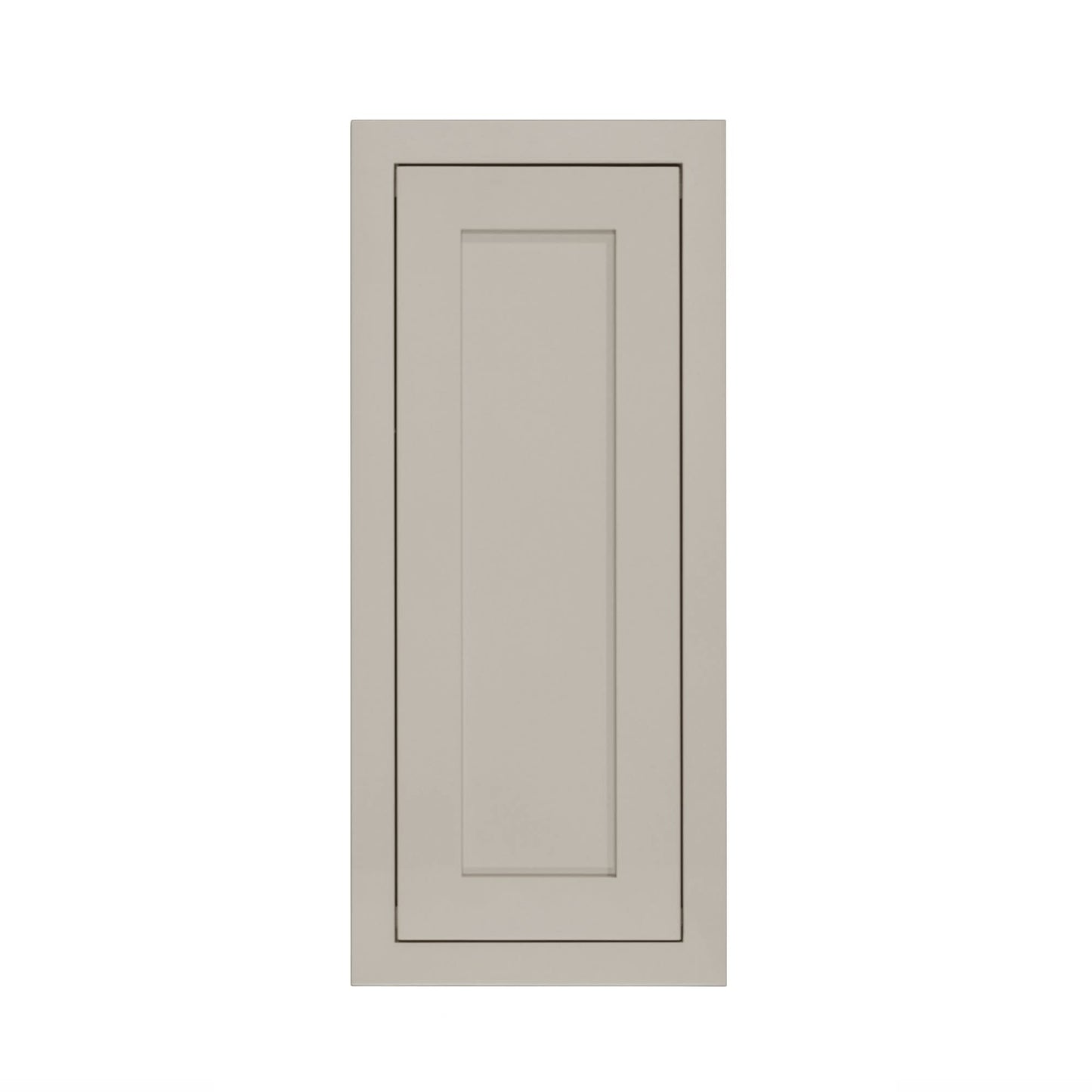 False Panel Tuscan Gray Inset Shaker Decorative Style
