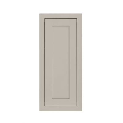 False Panel Tuscan Gray Inset Shaker Decorative Style