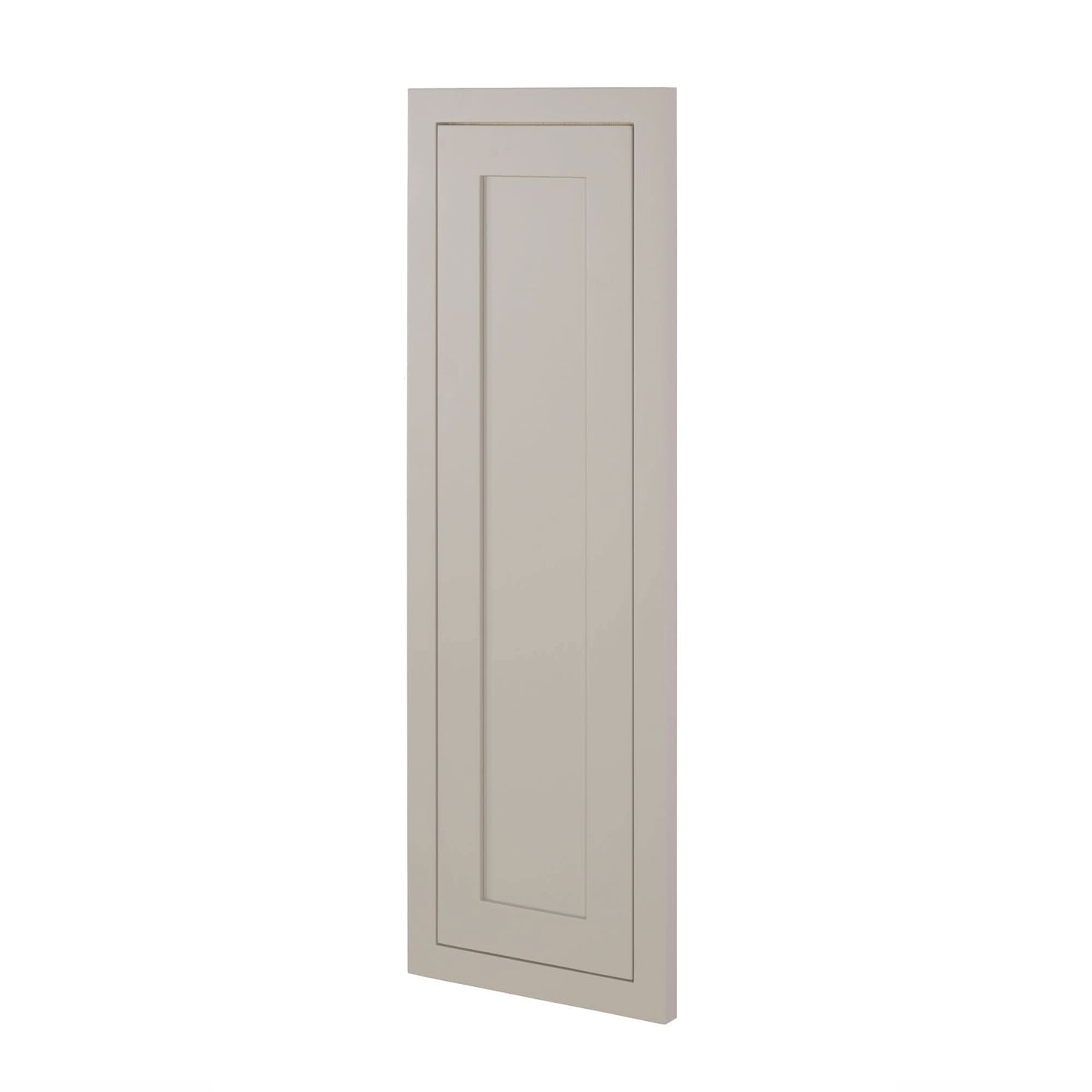 False Panel Tuscan Gray Inset Shaker Decorative Style