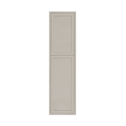 False Panel Tuscan Gray Inset Shaker Decorative Style