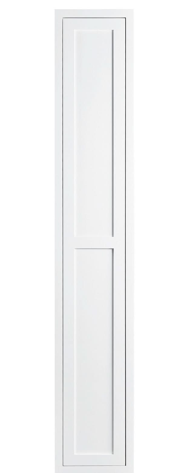 False Panel Snow White Inset Shaker Decorative Style - RTA Wholesalers