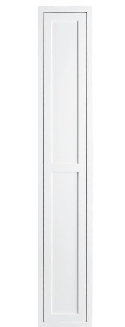 False Panel Snow White Inset Shaker Decorative Style