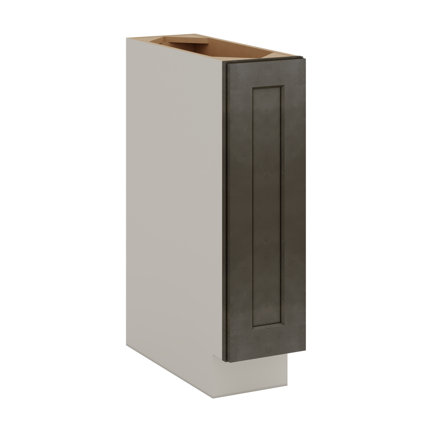 Huntington Cinder Double Shaker Base Cabinet - One Door One Drawer 9"(No Drawer), 12", 15", 18", 21"