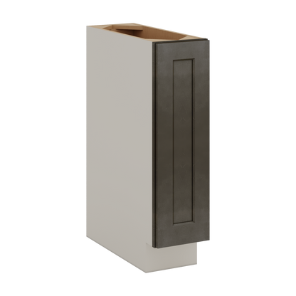 Huntington Cinder Double Shaker Base Cabinet - One Door One Drawer 9"(No Drawer), 12", 15", 18", 21"