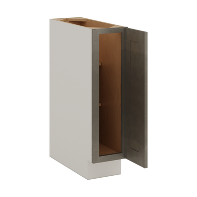 Huntington Cinder Double Shaker Base Cabinet - One Door One Drawer 9"(No Drawer), 12", 15", 18", 21"