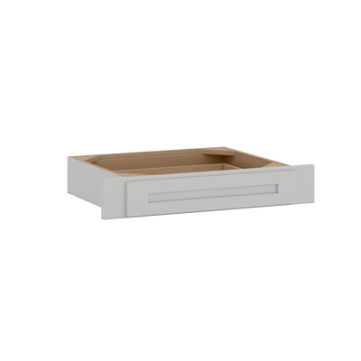 30" Width | Knee Drawer Trimmable | RTA Unassembled | Premium White Full Overlay